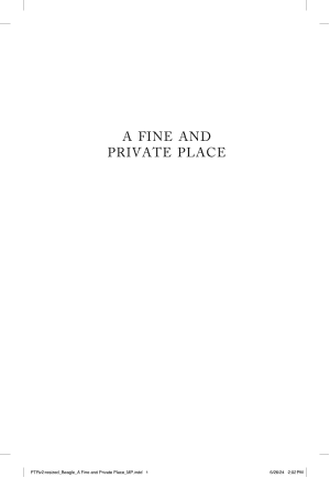A Fine and Private Place