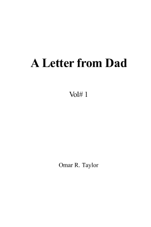 A Letter from Dad