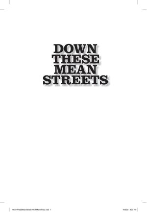 Down These Mean Streets