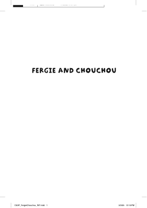 Fergie and Chouchou