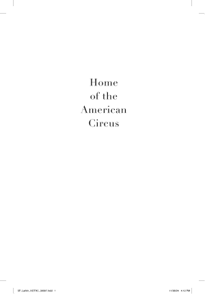 Home of the American Circus