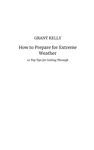 How to Prepare for Extreme Weather