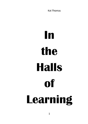 In the Halls of Learning