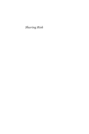 Sharing Risk