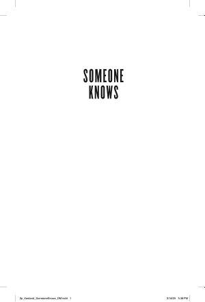 Someone Knows