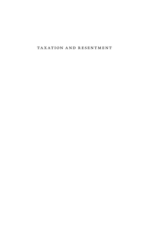 Taxation and Resentment