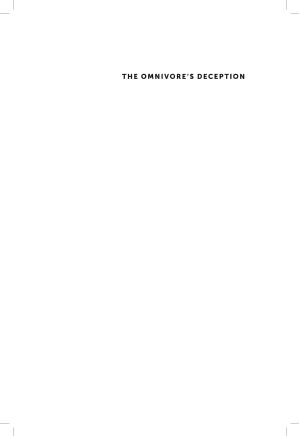 The Omnivore’s Deception