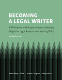 Becoming a Legal Writer