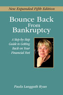 Bounce Back From Bankruptcy 5th Edition