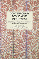 Contemporary Economists in the West
