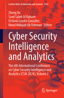 Cyber Security Intelligence and Analytics