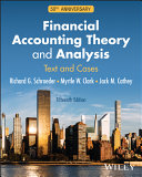 Financial Accounting Theory and Analysis
