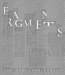 Fragments: Ian Hamilton Finlay Hb