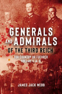 Generals and Admirals of the Third Reich