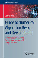 Guide to Numerical Algorithm Design and Development