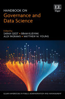 Handbook on Governance and Data Science