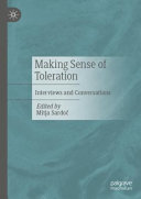 Making Sense of Toleration