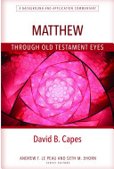 Matthew Through Old Testament Eyes
