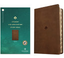 NLT Student Life Application Study Bible, Filament Enabled (Leatherlike, Rustic Brown, Indexed, Red Letter)