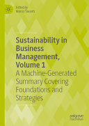 Sustainability in Business Management, Volume 1